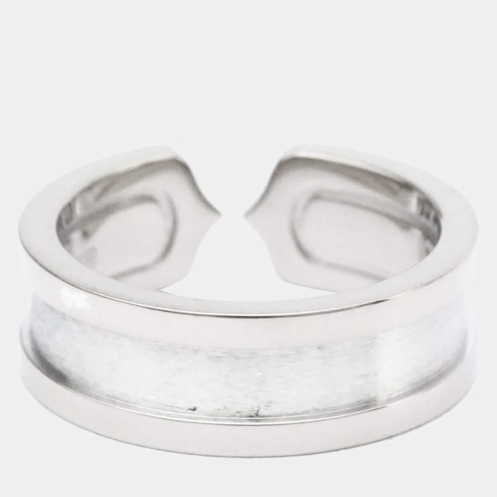 SOLD- Cartier C De Cartier 18K White Gold Diamond Ring - Picture 12 of 12